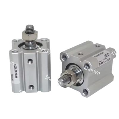 SMC CQ2A12-25D Κύλινδρος Συμπαγής Μονής Ράβδου 12x25mm Διαδρομή Σειρά CQ2