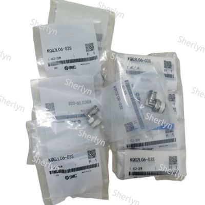 KQG2L10-01S SMC Ατσάλι από ανοξείδωτο χάλυβα Τυλιγμένη σύνδεση σε σχήμα L ΜΙΑΣ ΕΠΙΣΤΡΟΠΗΣ R 1/8 Εξωτερικό νήμα 4E2-9EW/KQ2A87