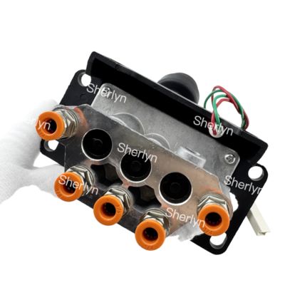 5CV-D Πέντε τρύπες χειροκίνητη βαλβίδα ελέγχου με λειτουργία PTO για Πέντε τρύπες βαλβίδα ελέγχου φορτηγών απορριμμάτων και πέντε τρελοί συνδυασμός ελέγχου