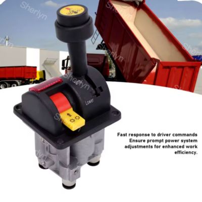 BKQF34-B 14750650H 4 Βαλβίδα λαβής από καουτσούκ για ανατρεπόμενο φορτηγό με 4 οπές M6 Κλειδωμένη υδραυλική βαλβίδα ελέγχου ανατρεπόμενου φορτηγού ﻿