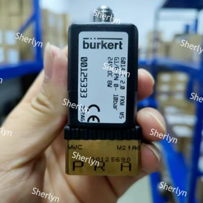 Burkert 00125334 Δύο θέσεις Τριδιάδρομος Σολενοειδής Βαλβίδα 6014 Σειρά C κανονικά κλειστή G1/8 Κεφάλαιο βαλβίδας από χαλκό