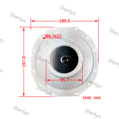 Norgren 3'' ίντσας 8296900.8171 8297900.8171 Βαλβίδα Παλμού 1271526 Κιτ Διαφράγματος