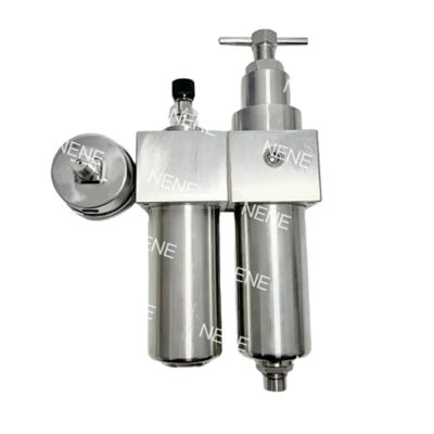 SFSRSL400 1/2 "Μεγέθους νήματος Φιλτράρισμα αέρα λιπαντικό Τριπλό κομμάτι Ρυθμιστής φίλτρου από ανοξείδωτο χάλυβα συσκευή ομίχλης πετρελαίου