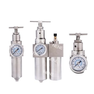 SR600 Πνευματικό λιπαντικό αέρα με SUS316 σώμα από ανοξείδωτο χάλυβα