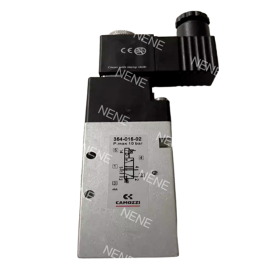 CAMOZZI 358-015-02-G77 Σολενοειδής βαλβίδα 5/2 Δρόμος 1/8" 24V DC 3.1W / 48V AC 3.8VA