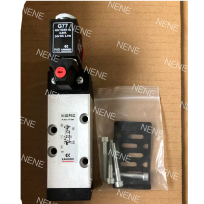CAMOZZI 951-000-P11-23-G7J Σολενοειδής βαλβίδα ISO5599-1 Μέγεθος 1 5/2 οδός, Διπλός σολενοειδής 230V AC 3.5VA