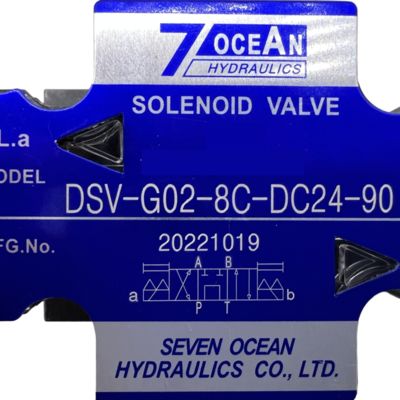 Πνευματική ηλεκτροβαλβίδα DC24V DSD-G02-8C-DC24 Βαλβίδα αναστροφής
