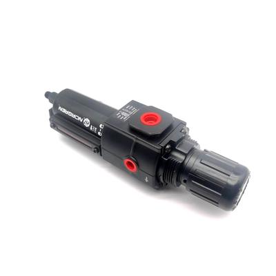 Norgren B72G-2AK-QW2-RMG Φίλτρο/Ρυθμιστής 1/4" PTF Χειροκίνητη Αποστράγγιση 25 Mic 5-150 PSI Σειρά B72G