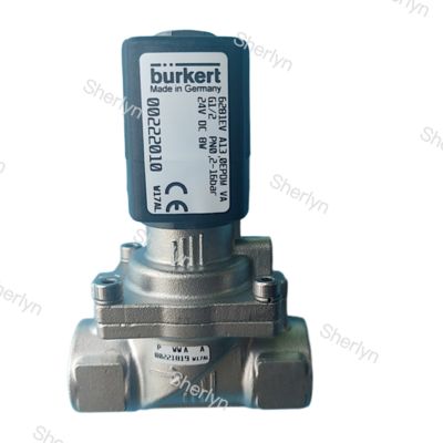 00221989/00221990/00221991 2/2-way Solenoid Valve 6281 G1/2 2/2 Normally Closed 13.0 Flow Hole FKM Sealed Stainless Steel Valve Body