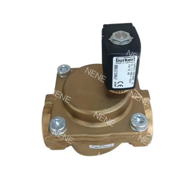 6281 Βαλβίδα σωληνοειδούς Burkert 00221845 G1/2 2/2 Κανονικά Κλειστή 13.0 Οπή Ροής NBR Σφραγισμένο Σώμα Βαλβίδας από Ορείχαλκο AC24V 8W 0.2-16bar