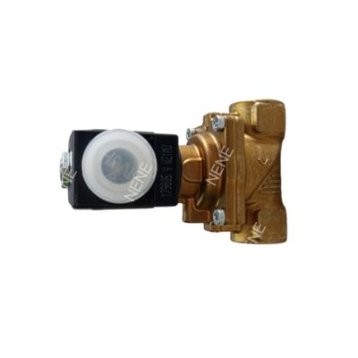 Ηλεκτρομαγνητική βαλβίδα 00221860 Burkert 6281 Τύπου G1 1/4 2/2 Κανονικά Κλειστή 25.0 Οπή Ροής NBR Σφραγισμένο Χάλκινο Σώμα Βαλβίδας AC24V