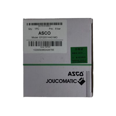 ASCO Βαλβίδα σωληνοειδούς αντιστάθμισης EFG551H401M αντιεκρηκτική ηλεκτρική έλεγχος αναστροφής G551B401MO VCEFCMG551H401MO