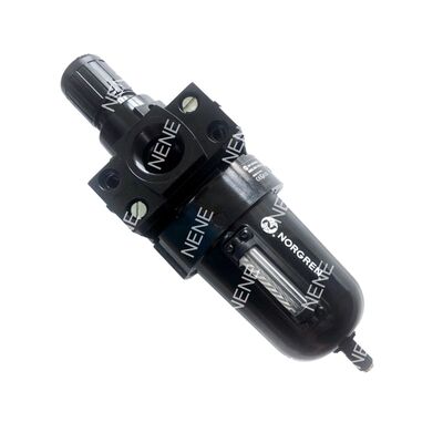 Ρυθμιστής φίλτρου Norgren μοντέλο B68G-8GK-MR3-RLN G1 Port 40μm 04-8 Bar Εγχειρίδιο Χωρίς διάμετρο Συμπυκνωμένος αέρας Πνευματικός λιπαντής αέρας