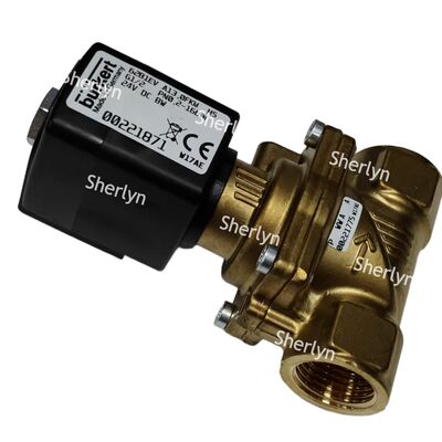 Burkert 00322514 G3/8 6281 Τύπος Ηλεκτρομαγνητική βαλβίδα Δύο θέσεις Δύο κατευθύνσεις DC24V βαλβίδα νερού