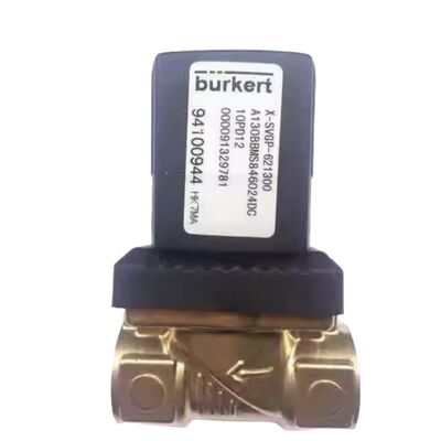 00322512 AC24V Βαλβίδα Σωληνοειδούς Burkert Μοντέλο 6281 Βαλβίδα Νερού G1/4 Δύο θέσεων Δύο δρόμων Κανονικά Κλειστή
