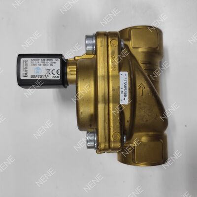 G3/4 Port Industrial Solenoid Valve BURKERT Τύπος 6281 00221874 2/2 Συνήθως κλειστό σώμα από χαλκό FKM Σφραγίδα 13.0 Στρώση DC24V 8W 0.2-16bar 0 έως +120°C