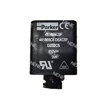 PARKER 481865C5 DC110V 9W Πηνίο ηλεκτρομαγνητικής βαλβίδας FCSE Ηλεκτρομαγνητικές βαλβίδες 32mm