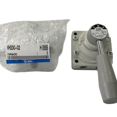 Πνευματική περιστροφική βαλβίδα SMC VH302-03 VH302-02 Δύο θέσεων χειροκίνητη βαλβίδα