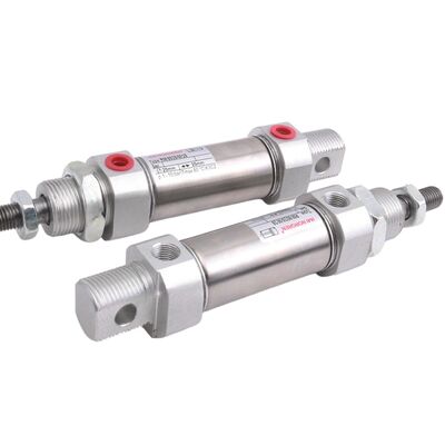 Μεγάλη Διαδρομή Ø12mm 100mm RM/28012/100 Συμπαγής Πνευματικός Κινητήρας NORGREN Μονής Ενέργειας Μαγνητική Επιλογή