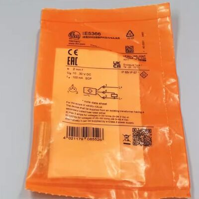 IE5298 Ανταγωγικός αισθητήρας Ifm Ηλεκτρονικός ανταγωγικός αισθητήρας εγγύτητας βαρελιού με νήμα