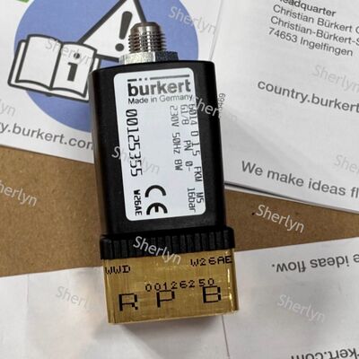 Ηλεκτροβαλβίδα Burkert 00221930 6281 Τύπος G3/4 2/2 Κανονικά Ανοιχτή DC24V