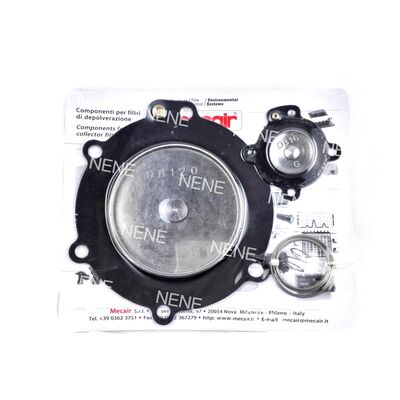 FKM/Viton Διάφραγμα DB120 DB16 3'' Συσκευές επισκευής διάφραγματος Πυκνωτικές βαλβίδες Mecair 2,5 ιντσών VNP220 VEM220 VNP420 VEM420 VNP424 VEM424 VNP620 VEM620 VNP720 VEM720