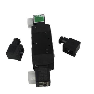 Ηλεκτρομαγνητική βαλβίδα ASCO SCG531C018MS, δύο θέσεων, πέντε οδών, διπλής ηλεκτρικής ελέγχου, κατευθυντική βαλβίδα