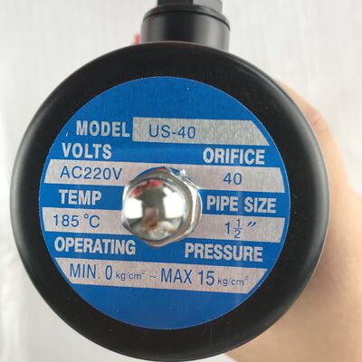 Ανθεκτική σε υψηλές θερμοκρασίες από ανοξείδωτο χάλυβα βαλβίδα ατμού AC220 US-40