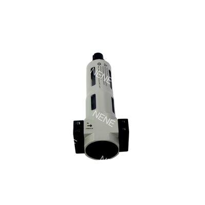 Φίλτρο πεπιεσμένου αέρα Festo LF-1/4-D-MINI-A 159617 Περίβλημα από κράμα ψευδαργύρου Μεταλλικό δοχείο Προστατευτικό Φίλτρο πυροσυσσωματωμένο Σπείρωμα G1/4 0,5-12 bar 40 μm Πλήρως αυτόματη αποστράγγιση