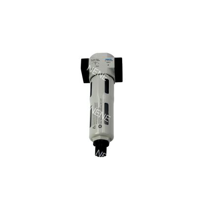 159631 Festo LFR-1/4-D-MINI Φίλτρο-Ρυθμιστής με Χειροκίνητη Αποστράγγιση από Κράμα Ψευδαργύρου 40μm G1/4 0.5-12bar Με Μανόμετρο