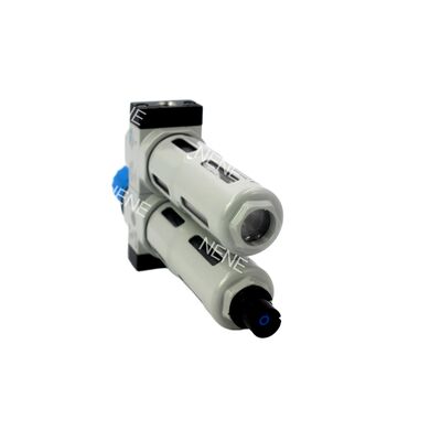 Ρυθμιστής-Φίλτρο-Λιπαντικό Festo FRC-1/8-D-MINI 159604 από κράμα ψευδαργύρου 40μm με χειροκίνητη αποστράγγιση G1/8 0.5-12bar με μανόμετρο