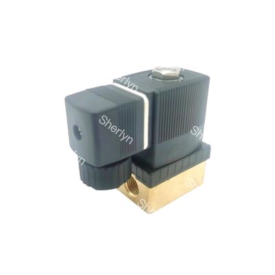 Burkert 00125301 Βιομηχανική βαλβίδα ηλεκτροσόκ, G1/4 Inch Port, 3.0 Flow Oriffice, FKM Sealed Brass Housing, 24V DC Power 8W, 0~6bar Εφαρμογή χαμηλής πίεσης