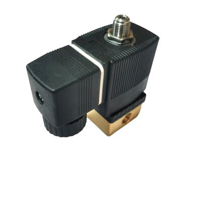 2/2 NC Direct Acting Solenoid Valve 00125304, G1/4 Inch Port, 3.0 Flow Oriffice, FKM Sealed Brass Valve, 220V AC Industrial Power, Εργασιακή πίεση 10bar