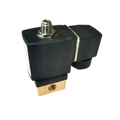 2/2 NC Direct Acting Solenoid Valve 00125304, G1/4 Inch Port, 3.0 Flow Oriffice, FKM Sealed Brass Valve, 220V AC Industrial Power, Εργασιακή πίεση 10bar