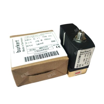 2/2 NC Direct Acting Solenoid Valve 00125304, G1/4 Inch Port, 3.0 Flow Oriffice, FKM Sealed Brass Valve, 220V AC Industrial Power, Εργασιακή πίεση 10bar