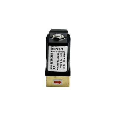 220VAC 8W 0-16bar Σολενοειδής βαλβίδα Burkert 00134248, 6013 άμεση δράση 2/2 κανονικά κλειστό, G1/8 νήμα, 2.5mm οπτικό άνοιγμα, χάλκινο σώμα FKM σφραγίδα