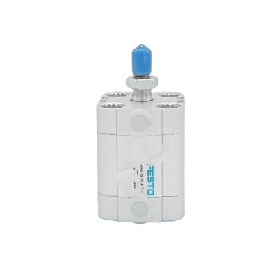 Πνευματικός κύλινδρος σειράς ADVU Festo ADVU-12-30-A-P-A 156591 Εξωτερικό σπείρωμα 12x30mm Θύρα M5 Κυλίνδρου διπλής δράσης Μαγνητικό έμβολο ISO 6432 Συμπαγές