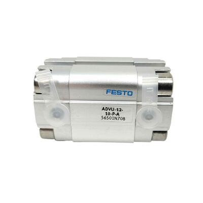 Φεστό ADVU-16-25-P-A 156511 25mm εγκεφαλικό εσωτερικό νήμα συμπαγές κύλινδρο αέρα 16mm διάτρηση διπλής δράσης M5 πύλη μαγνητικό δαχτυλίδι ISO 6432