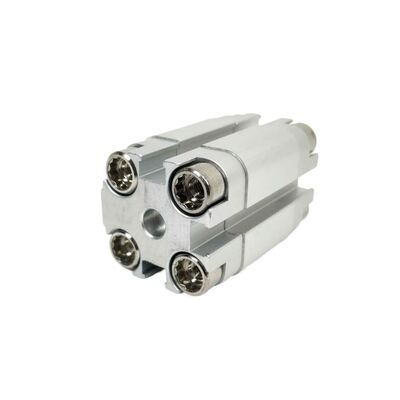 Φαρμακευτική Βιομηχανία ADVU-16-25-A-P-A 156597 Festo Εξωτερικό νήμα Πνευματικό κύλινδρο 16mm Bored 25mm Stroke Double-Acting M5 Port Μαγνητικό έμβολο Compact ISO 6432