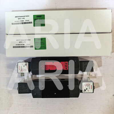 ASCO SC8551A018MS SC8551A017MS 24DC AC110V αλουμίνιο 4 κατευθύνσεων 1/4 σε ηλεκτρομαγνητική βαλβίδα βάση Namur