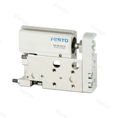 Συμπληκτικός λεπτός σχεδιασμός FESTO SLF-6-30-P-A Διπλή δράση Slide Αεροκύλινδρο 6mm Bored 20mm Stroke συμβατοί αισθητήρες μαγνητικής εγγύτητας