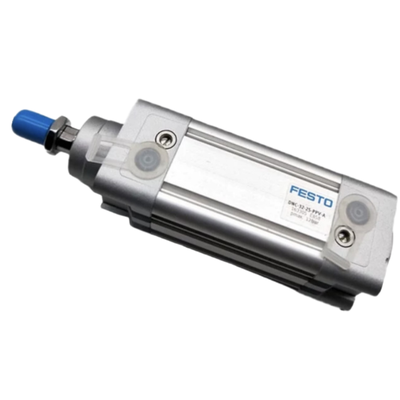 FESTO DNC32-25-PPV-A 163305 Διπλή δράση Αεροκύλινδρο 32mm Bored 25mm εγκεφαλικό με PPV ρυθμιζόμενο μαξιλάρι
