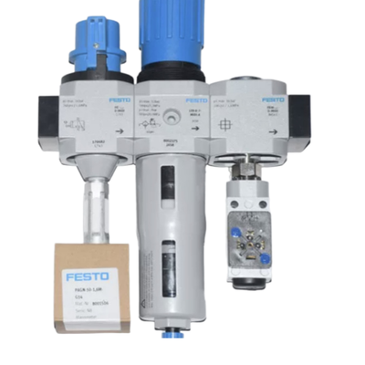 FESTO LF-1/2-D-MAXI-A Σύνθετο ψευδαργύρου Φίλτρο συμπιεσμένου αέρα 40μm Χειροκίνητη αποστράγγιση 0,5-12bar