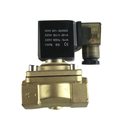 Pilot Operated Pneumatic Solenoid Valve IP65 Protection Class Ensuring Durability in Water Media Industrial Applications