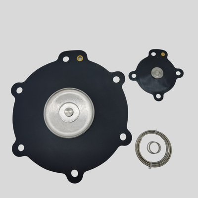 High Temperature Tolerant FKM Diaphragm Plus Spring DB120 Long Service Cycle Spare Parts Fit Mecair Pulse Valve For Cement And Mining Filtration Equipment