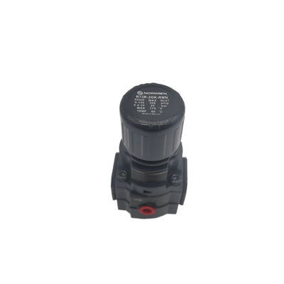 Norgren R18‐B05‐RNLG R18‐C05‐RNLG Πνευματική λειτουργία χειριστή ρυθμιστικής βαλβίδας λειτουργία ανακούφισης ελαχιστοποιήστε την απόκλιση της πίεσης εξόδου ιδανικό για εξοπλισμό με δύσκολες θέσεις εγκατάστασης
