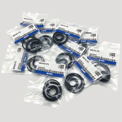 SMC MKB/MKA32-PS Cylinder Seal Replacement Pack Anti Aging Sealing Rings Fit MK Series 32mm Bore Rotary Clamp Cylinder For Automated Workholding Repair
