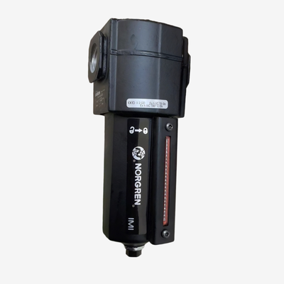 Φίλτρο πεπιεσμένου αέρα NORGREN F74G‑4GN‑QT3 F74G‑4GN‑QT1 Excelon G1/2 Γρήγορης Σύνδεσης Χειροκίνητης Αποστράγγισης Πολυκαρβονικό Δοχείο 5‑40μm Quikmount Αρθρωτό Εξάρτημα Προετοιμασίας Αέρα