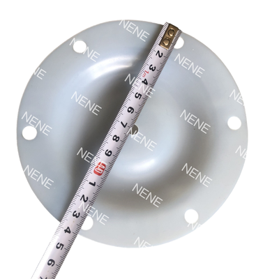 F46 White 170MM Outer Diameter No Hole White Medium Duty AODD Pump Replacement Diaphragm QBY3-25 QBY3-32 QBY3-40
