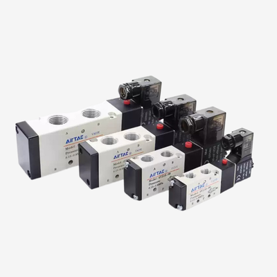 Airtac 4V310-08 Industrial Air Solenoid Valve Good Sealing Stability Low Starting Pressure Suitable For Automation Assembly Line Pneumatic Control System